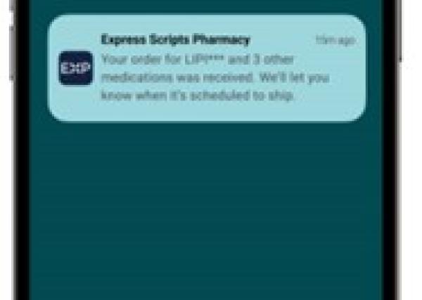 Push Notification within the Express Scripts Pharmacy Mobile App 