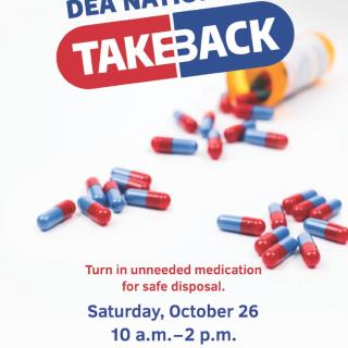 DEA take back poster